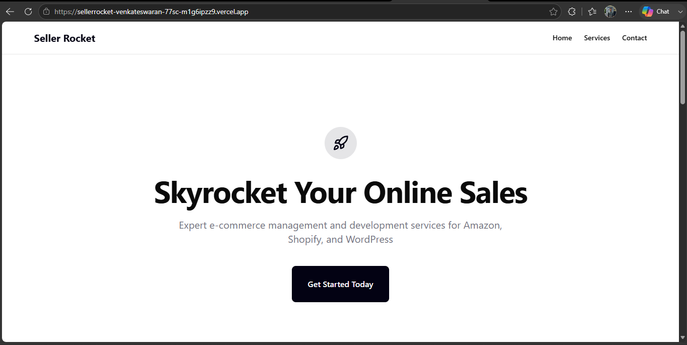 SellerRocket - E-Commerce Seller Management Platform screenshot 1